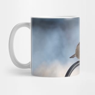 Winter Female House Sparrow Mug